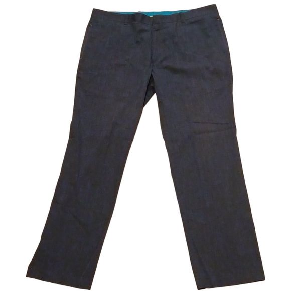 I.N.C. Gray Trouser Pants Men's Size 34 Waist - Picture 4 of 11